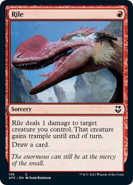 Rile [Commander: Adventures in the Forgotten Realms] 136