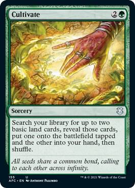 Cultivate [Commander: Adventures in the Forgotten Realms] 155