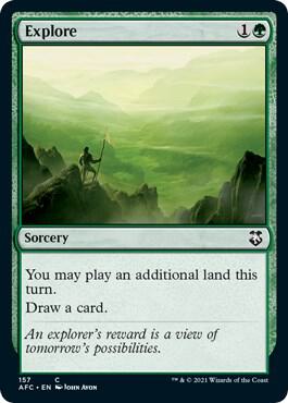 Explore [Commander: Adventures in the Forgotten Realms] 157