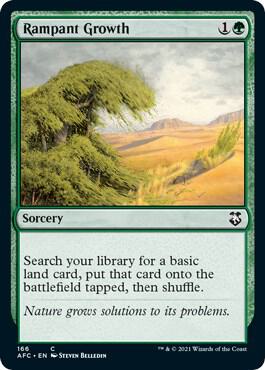 Rampant Growth [Commander: Adventures in the Forgotten Realms] 166
