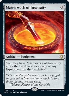 Masterwork of Ingenuity [Commander: Adventures in the Forgotten Realms] 209