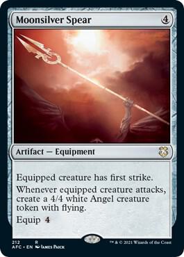 Moonsilver Spear [Commander: Adventures in the Forgotten Realms] 212