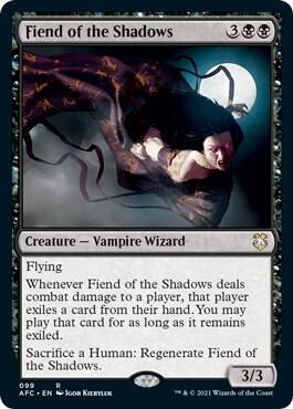 Fiend of the Shadows [Commander: Adventures in the Forgotten Realms] 99