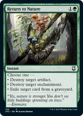 Return to Nature [Commander: Adventures in the Forgotten Realms] 169