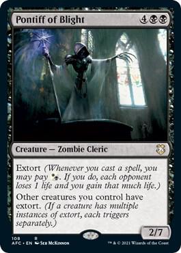 Pontiff of Blight [Commander: Adventures in the Forgotten Realms] 108