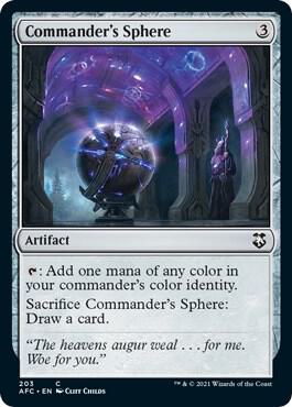 Commander's Sphere [Commander: Adventures in the Forgotten Realms] 203