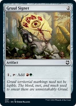 Gruul Signet [Commander: Adventures in the Forgotten Realms] 207