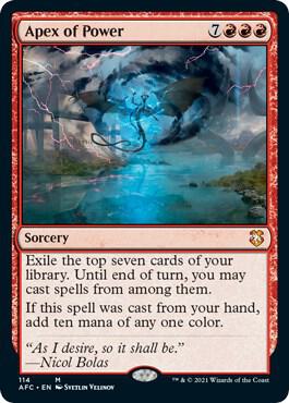 Apex of Power [Commander: Adventures in the Forgotten Realms] 114