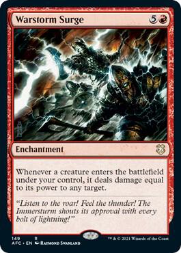 Warstorm Surge [Commander: Adventures in the Forgotten Realms] 149