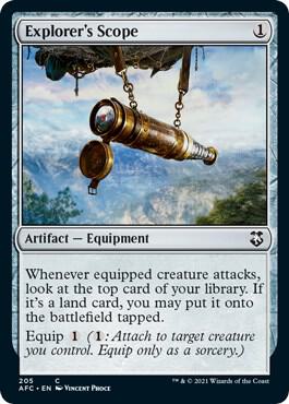 Explorer's Scope [Commander: Adventures in the Forgotten Realms] 205