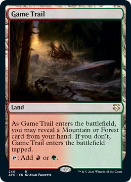 Game Trail [Commander: Adventures in the Forgotten Realms] 240