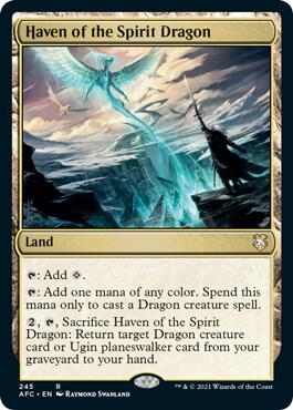 Haven of the Spirit Dragon [Commander: Adventures in the Forgotten Realms] 245