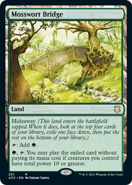 Mosswort Bridge [Commander: Adventures in the Forgotten Realms] 251