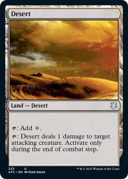 Desert [Commander: Adventures in the Forgotten Realms] 233