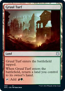 Gruul Turf [Commander: Adventures in the Forgotten Realms] 243
