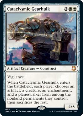 Cataclysmic Gearhulk [Commander: Adventures in the Forgotten Realms] 65