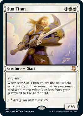 Sun Titan [Commander: Adventures in the Forgotten Realms] 73