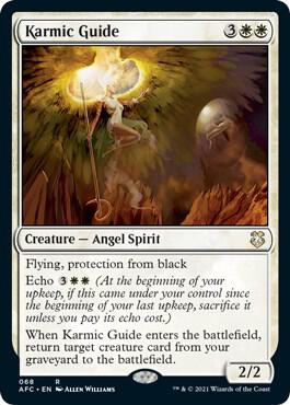 Karmic Guide [Commander: Adventures in the Forgotten Realms] 68
