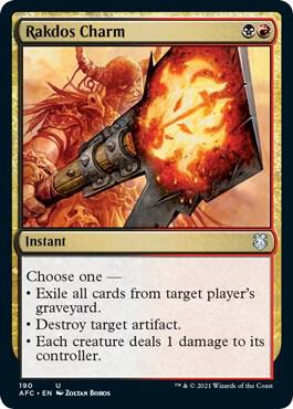 Rakdos Charm [Commander: Adventures in the Forgotten Realms] 190