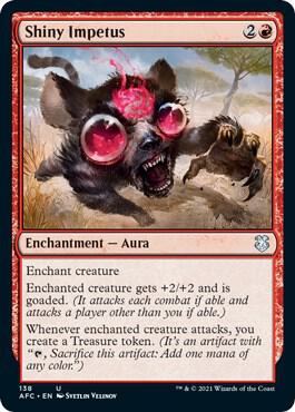 Shiny Impetus [Commander: Adventures in the Forgotten Realms] 138