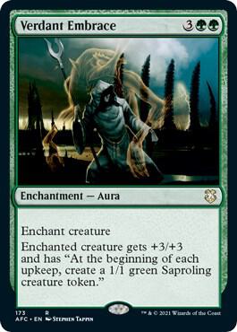 Verdant Embrace [Commander: Adventures in the Forgotten Realms] 173