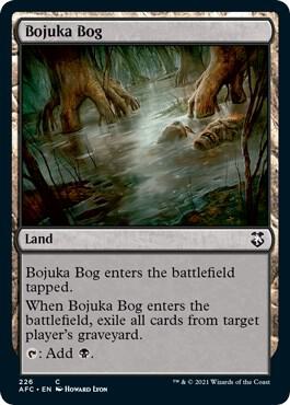 Bojuka Bog [Commander: Adventures in the Forgotten Realms] 226