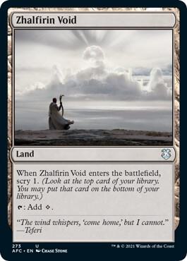 Zhalfirin Void [Commander: Adventures in the Forgotten Realms] 273