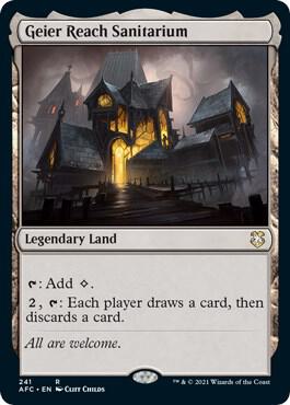 Geier Reach Sanitarium [Commander: Adventures in the Forgotten Realms] 241