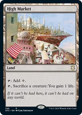 High Market [Commander: Adventures in the Forgotten Realms] 246