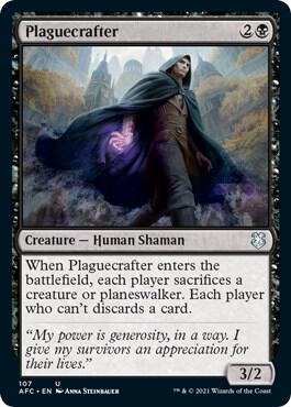 Plaguecrafter [Commander: Adventures in the Forgotten Realms] 107