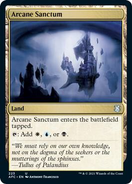 Arcane Sanctum [Commander: Adventures in the Forgotten Realms] 223