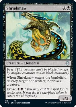 Shriekmaw [Commander: Adventures in the Forgotten Realms] 110