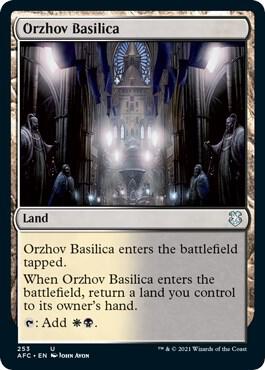 Orzhov Basilica [Commander: Adventures in the Forgotten Realms] 253