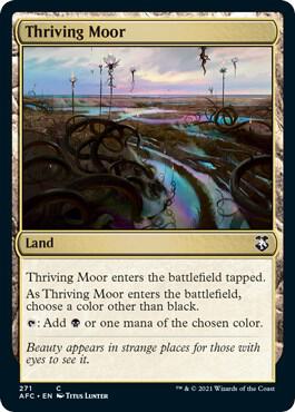 Thriving Moor [Commander: Adventures in the Forgotten Realms] 271