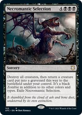 Necromantic Selection [Commander: Adventures in the Forgotten Realms] 103