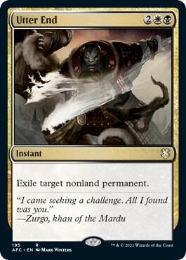 Utter End [Commander: Adventures in the Forgotten Realms] 195
