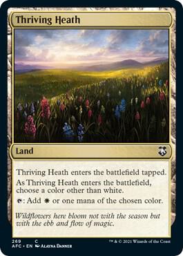 Thriving Heath [Commander: Adventures in the Forgotten Realms] 269