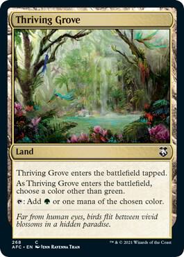 Thriving Grove [Commander: Adventures in the Forgotten Realms] 268