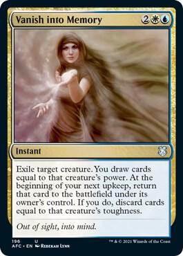 Vanish into Memory [Commander: Adventures in the Forgotten Realms] 196