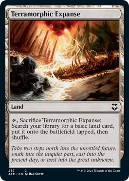 Terramorphic Expanse [Commander: Adventures in the Forgotten Realms] 267