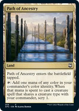 Path of Ancestry [Commander: Adventures in the Forgotten Realms] 254