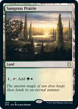 Sungrass Prairie [Commander: Adventures in the Forgotten Realms] 264