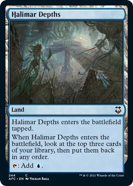 Halimar Depths [Commander: Adventures in the Forgotten Realms] 244