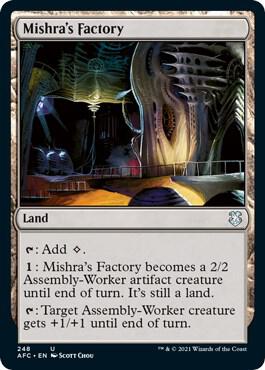 Mishra's Factory [Commander: Adventures in the Forgotten Realms] 248