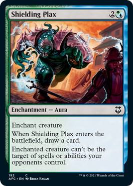 Shielding Plax [Commander: Adventures in the Forgotten Realms] 192