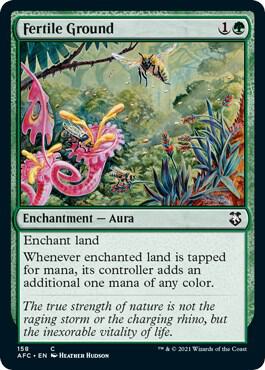Fertile Ground [Commander: Adventures in the Forgotten Realms] 158