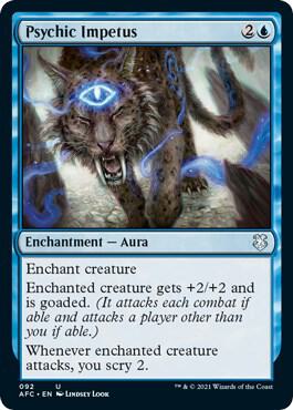 Psychic Impetus [Commander: Adventures in the Forgotten Realms] 92