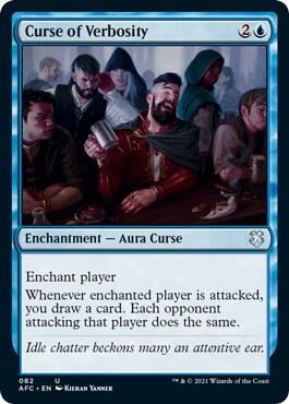 Curse of Verbosity [Commander: Adventures in the Forgotten Realms] 82