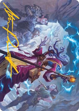 True Polymorph Art Card (Gold-Stamped Signature) [Art Series: Adventures in the Forgotten Realms] 43