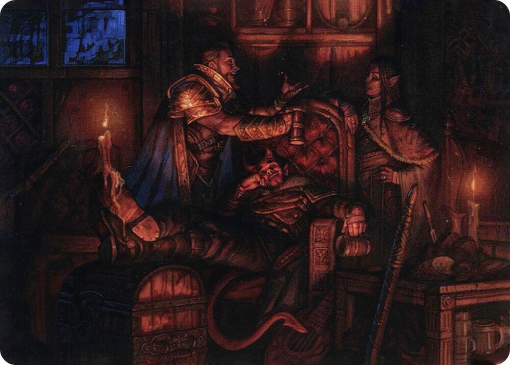 Long Rest Art Card [Art Series: Adventures in the Forgotten Realms] 51